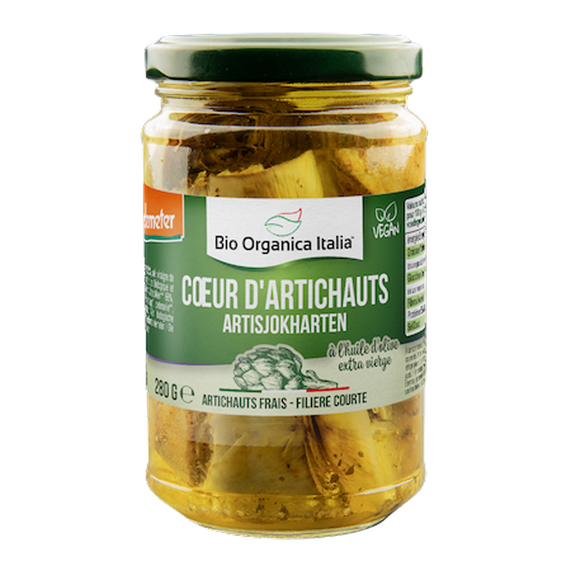 Cœurs d'artichauts à l'huile - 280g