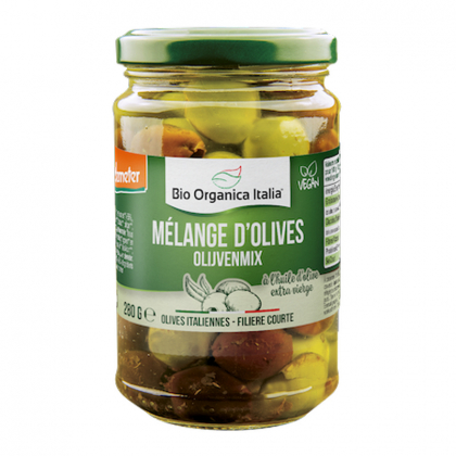 Mélange d'olives noires et vertes - 280g