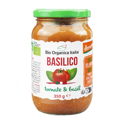 Sauce tomate et basilic Demeter - 350g