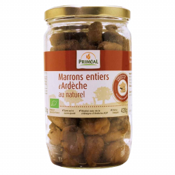 Marrons entiers Ardèche naturel - 420g