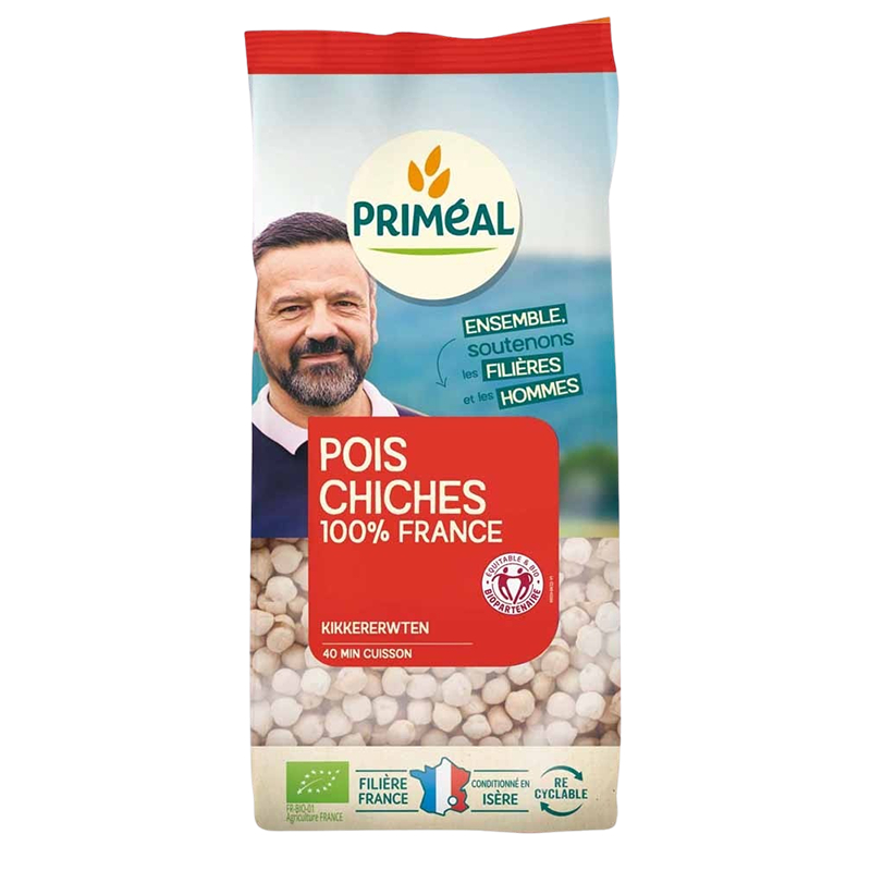 Pois chiches origine France - 500g