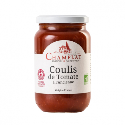 Coulis de tomates bio à l'ancienne - 340g