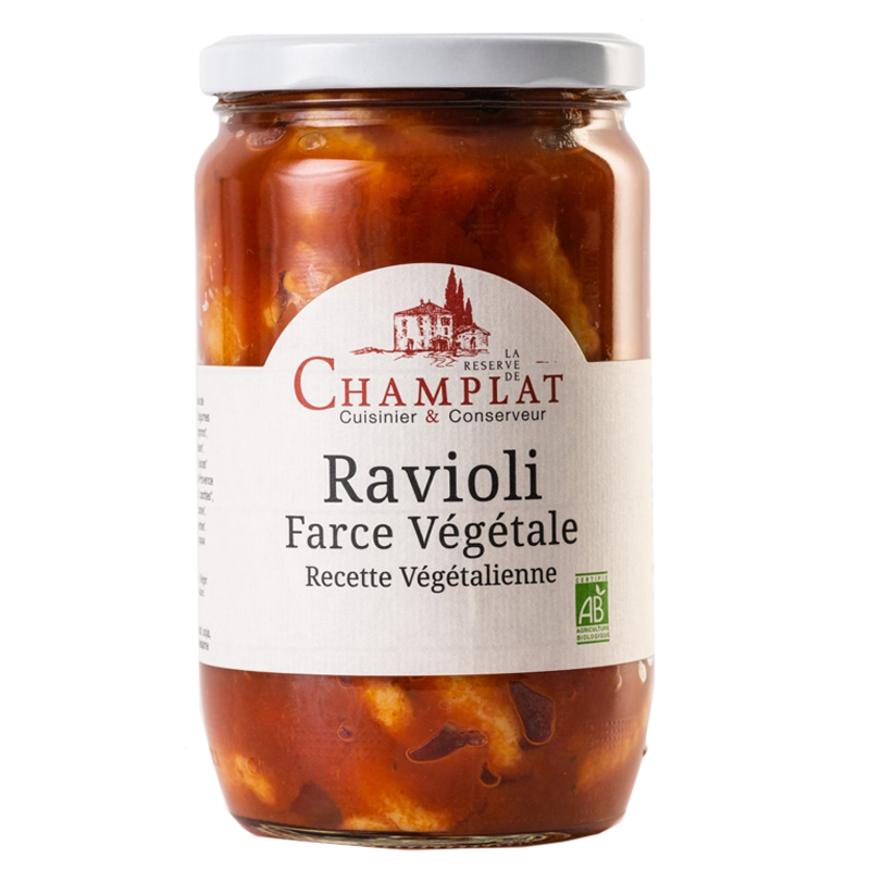 Raviolis végétariens - 650g, La Réserve de Champlat