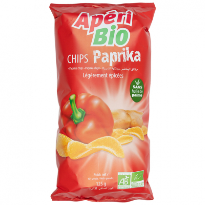 Chips au paprika - 125g