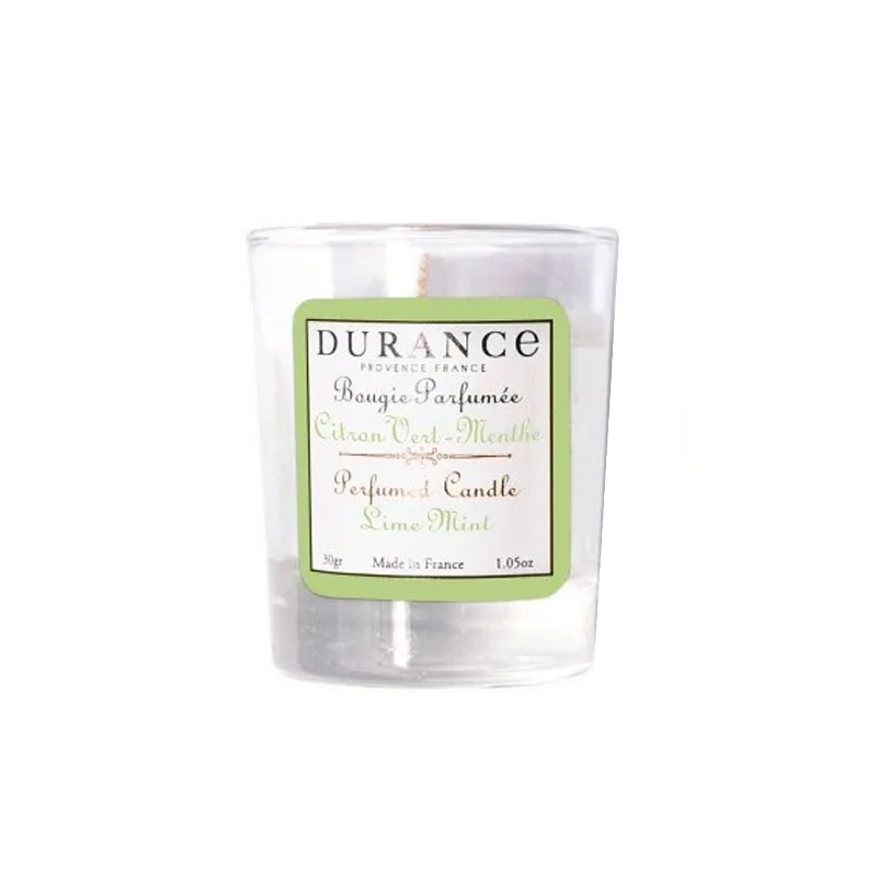 Mini bougie parfumée - Citron menthe - 30g