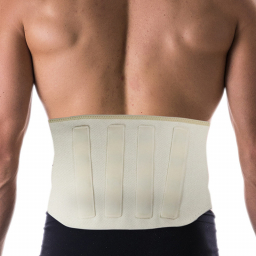 Ceinture magnétique lombaire en coton bio - Taille L