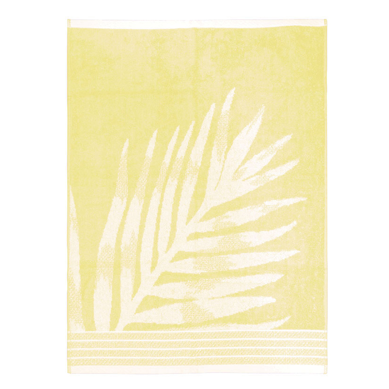 Torchon en coton bio - Jaune Oyat - 50x70 cm