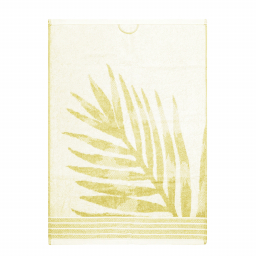 Torchon en coton bio - Jaune Oyat - 50x70 cm