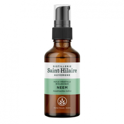 Huile végétale bio de neem - 50ml