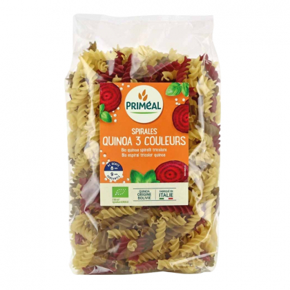 Spirales 3 couleurs au quinoa - 500g