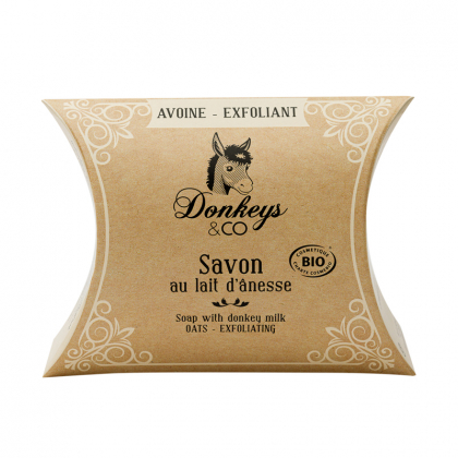 Savon au lait d'ânesse - Avoine exfoliante - 100g