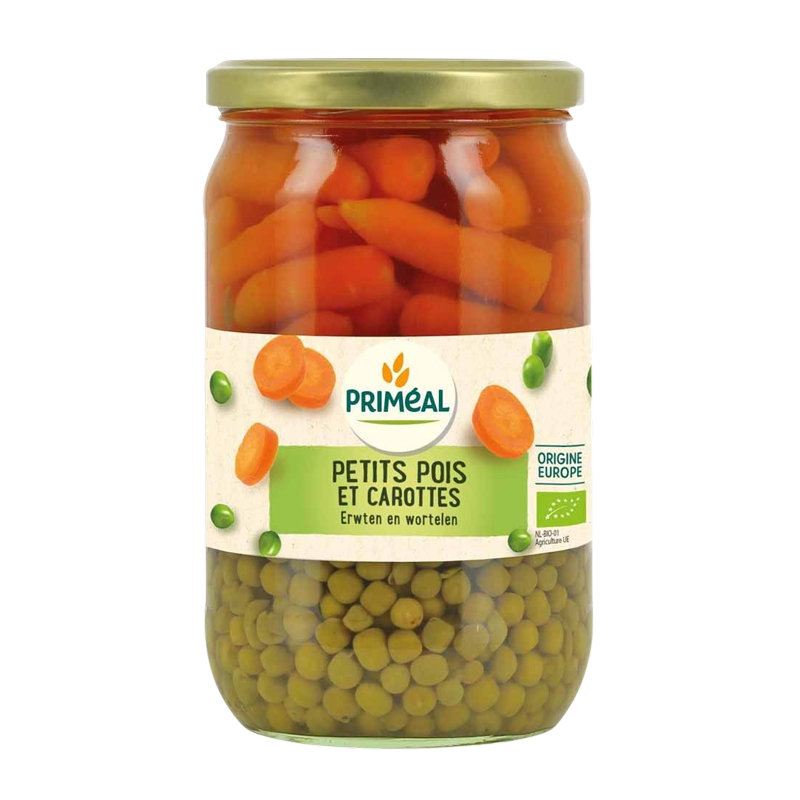 Petits pois carottes - 720ml