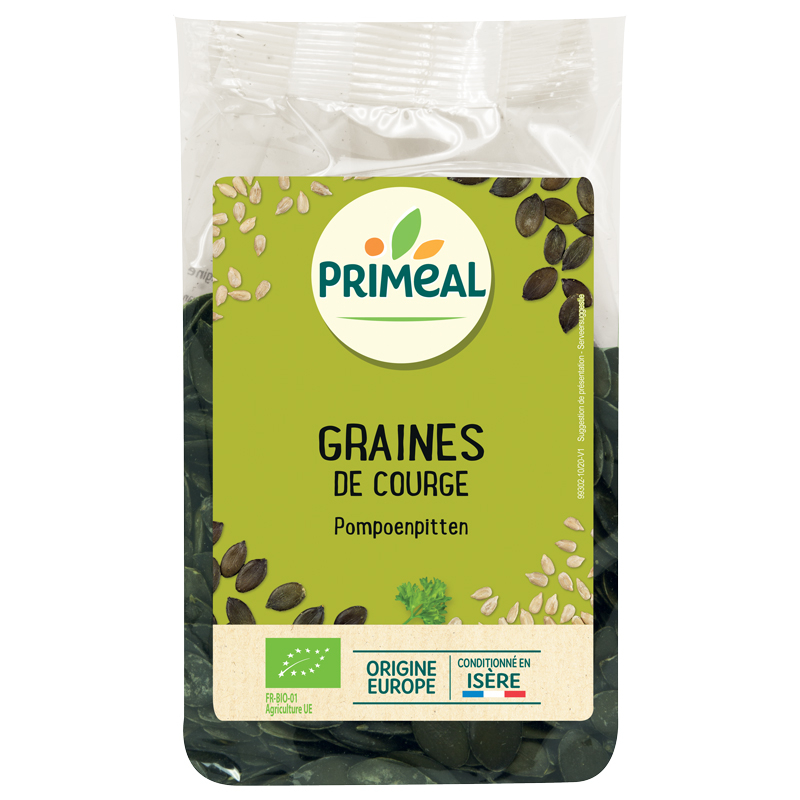 Graines de Courge Europe - 250g, Priméal