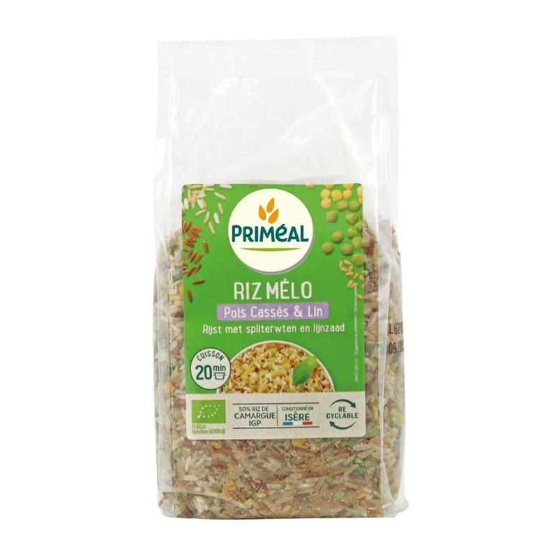 Riz mélo pois cassés lin - 500g