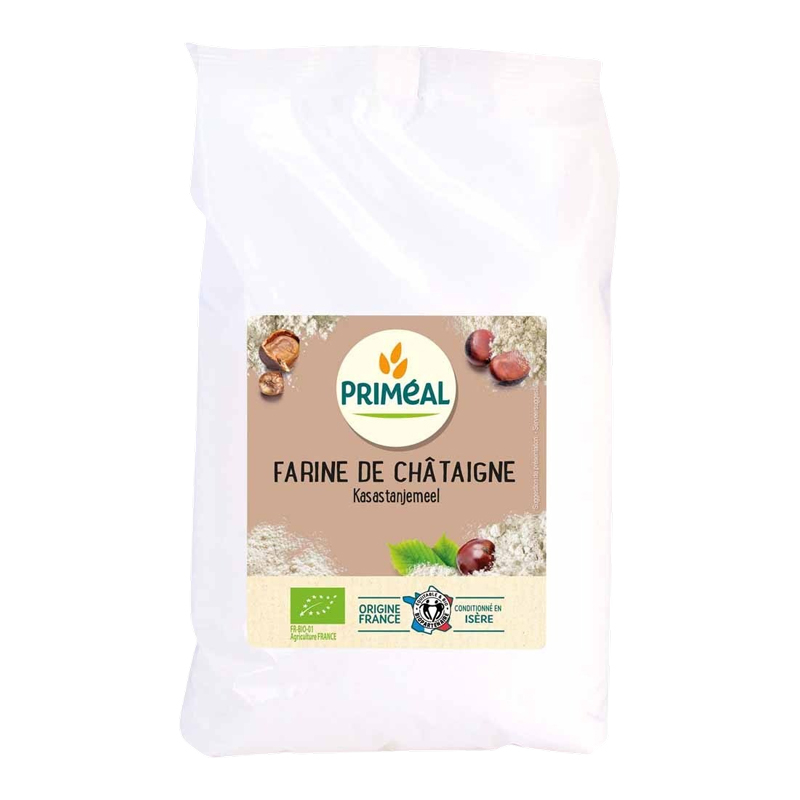 Farine de châtaigne France - 500g, Priméal