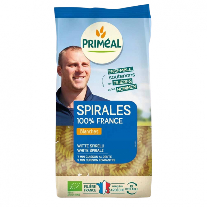Spirales blanches 100% France - 500g