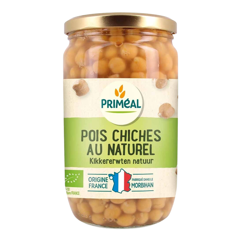 Pois chiches au naturel - 720ml