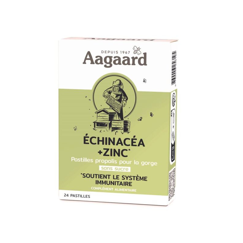 Pastilles échinacea + zinc - 24 pastilles