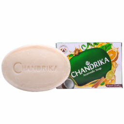 Savon Chandrika ayurvédique à l'huile de coco - 125g