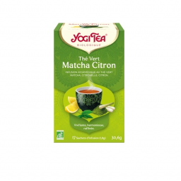 Thé vert Matcha Citron - 17 Sachets