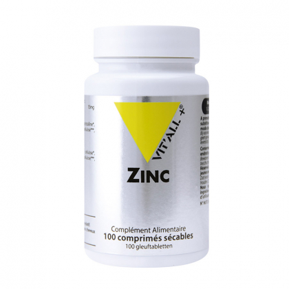 Zinc bisglycinate - 100 comprimés sécables