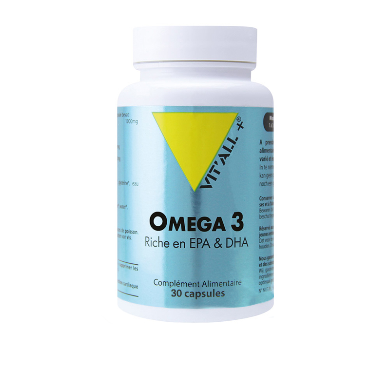 Oméga 3 1000mg - 30 capsules