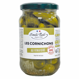 Cornichons au vinaigre bio - 350g