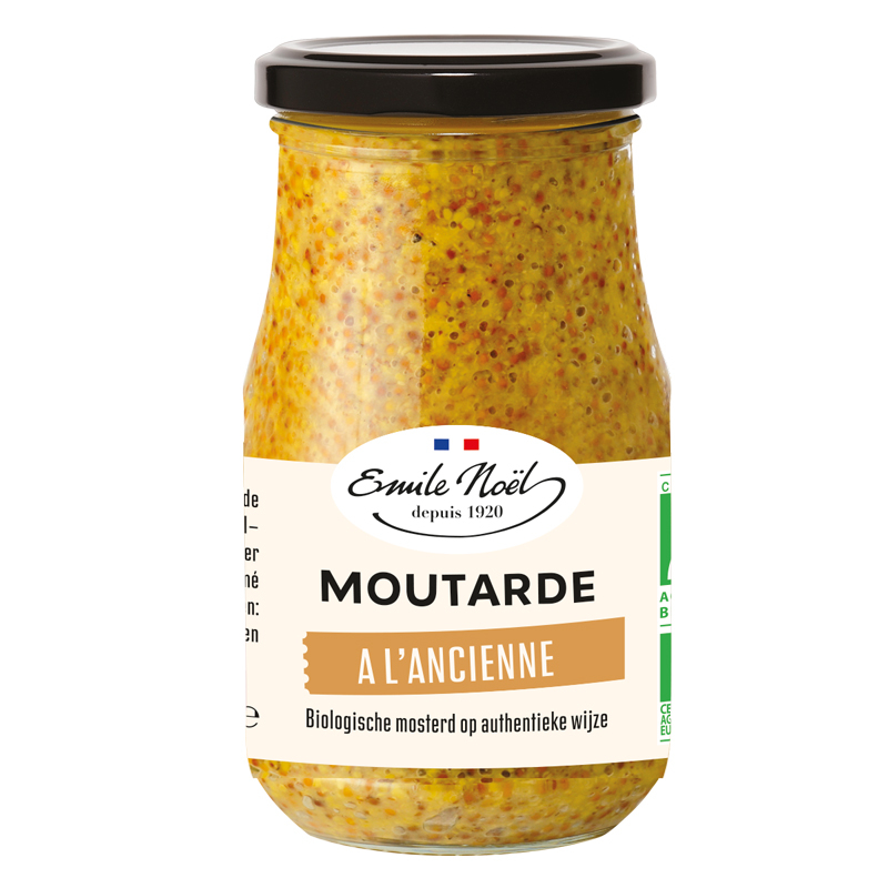 Moutarde à l'ancienne bio - 350g