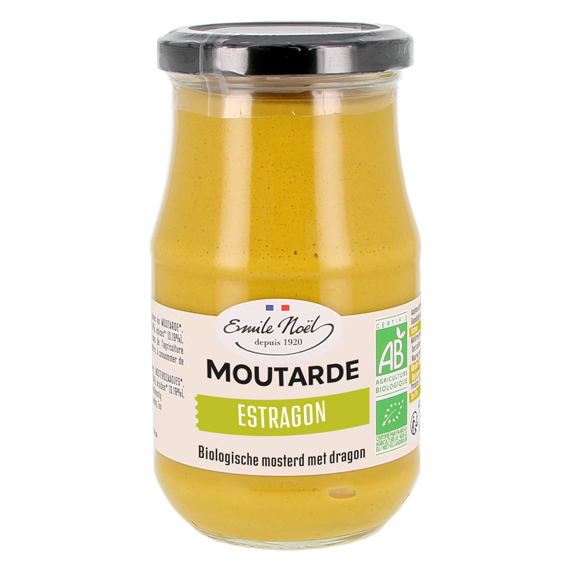 Moutarde à l'estragon bio - 200g