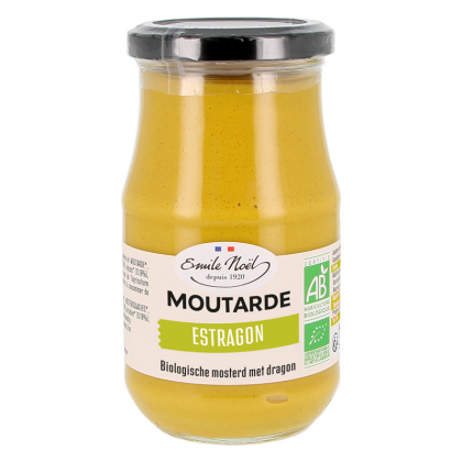 Moutarde à l'estragon bio - 200g