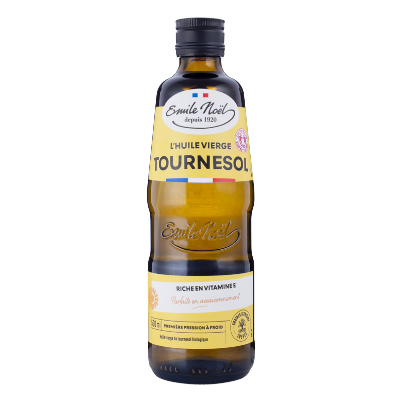 Huile de tournesol vierge - Origine France - 50cl