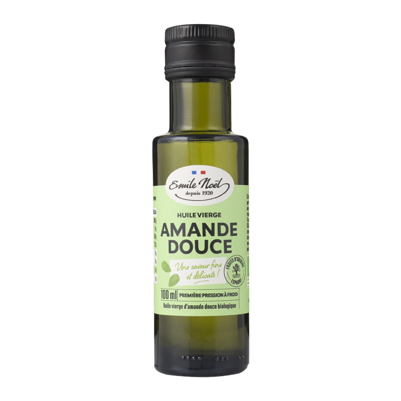 Huile vierge d'amande douce bio - 10cl, Émile Noël