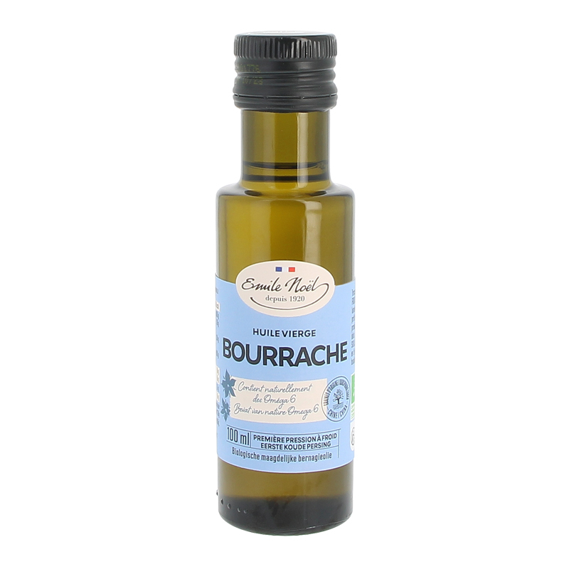 Huile vierge de bourrache bio - 100 ml