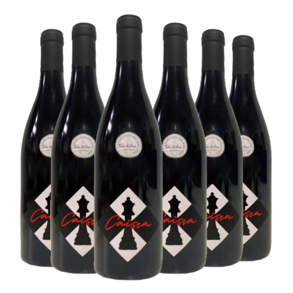 Caïssa - IGP Côteaux du Pont du Gard rouge bio - Carton de 6x75cl