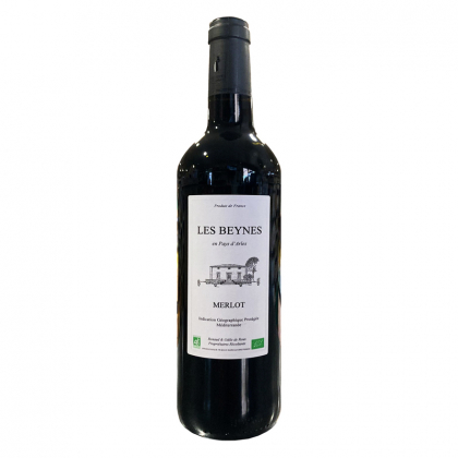 Les Beynes - IGP Bouches du Rhône Merlot Rouge - 75cL