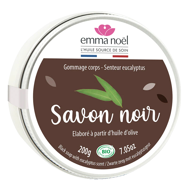 Savon noir Hammam à l'eucalyptus bio - 200 g