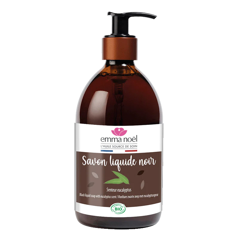 Savon noir naturel à l'eucalyptus pour gommage corps