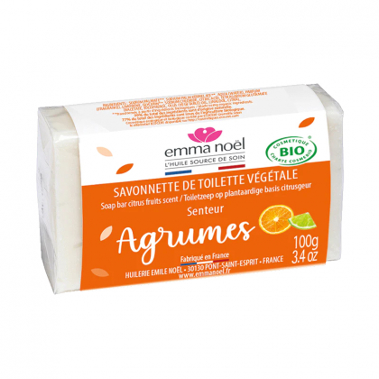 Savonnette - Agrumes bio - 100g