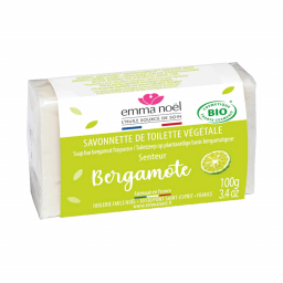 Savonnette - Bergamote bio - 100g