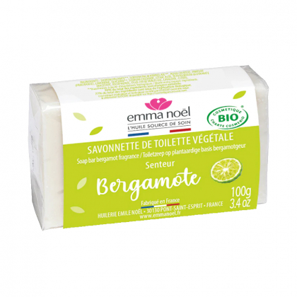 Savonnette - Bergamote bio - 100g