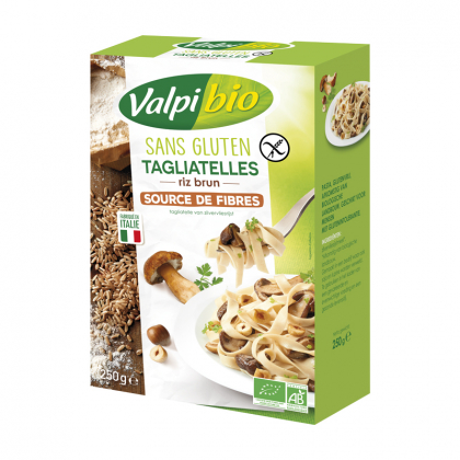 Tagliatelles de riz brun bio - 250g