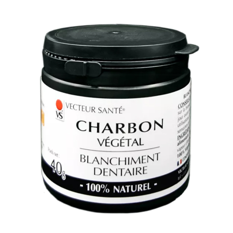 Charbon végétal pour blanchiment dentaire - 40g