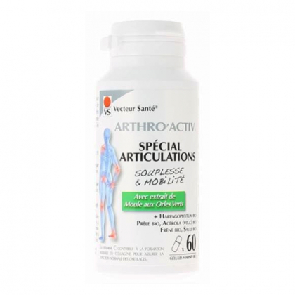 Arthro'activ - Harpagophytum bio - 60 gélules végétales