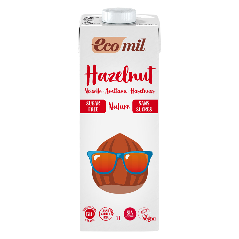 LAIT D'AMANDE NATURE SANS SUCRE 1L, ECOMIL