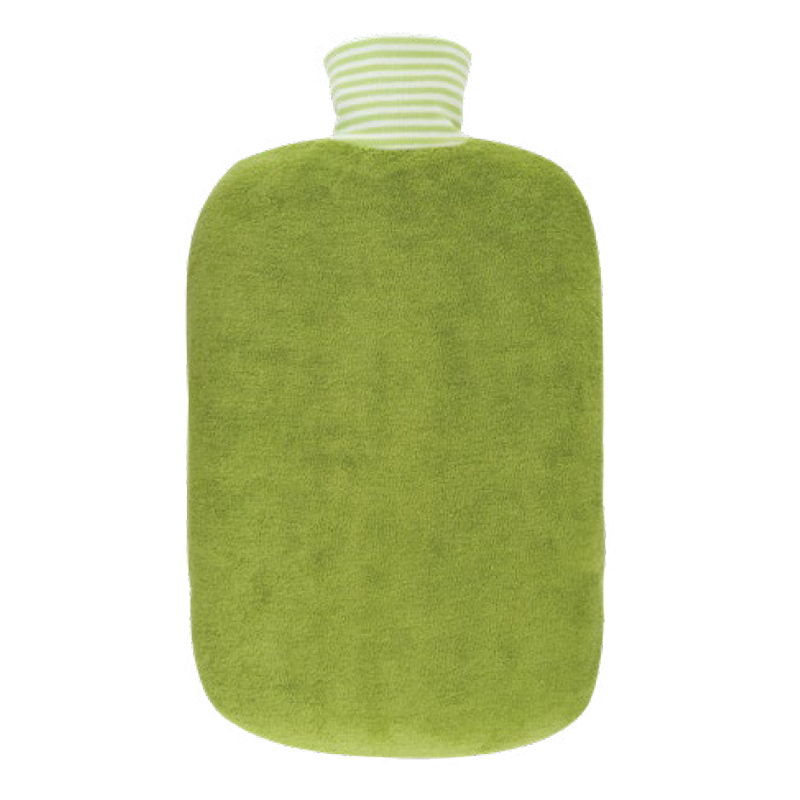 Bouillotte confort effet serviette – Kiwi – Coton bio - 2l