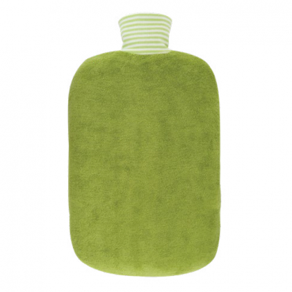 Bouillotte confort effet serviette – Kiwi – Coton bio - 2l