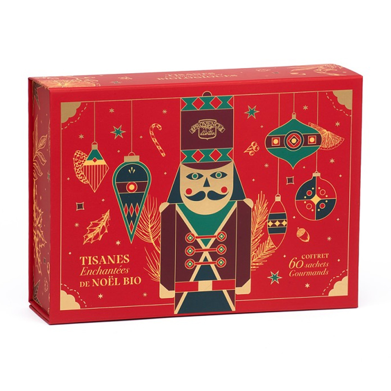 Coffret de tisanes Enchantées de Noël bio - 60 sachets