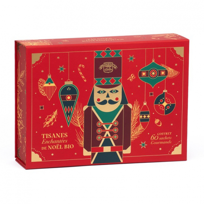 Coffret de tisanes Enchantées de Noël bio - 60 sachets