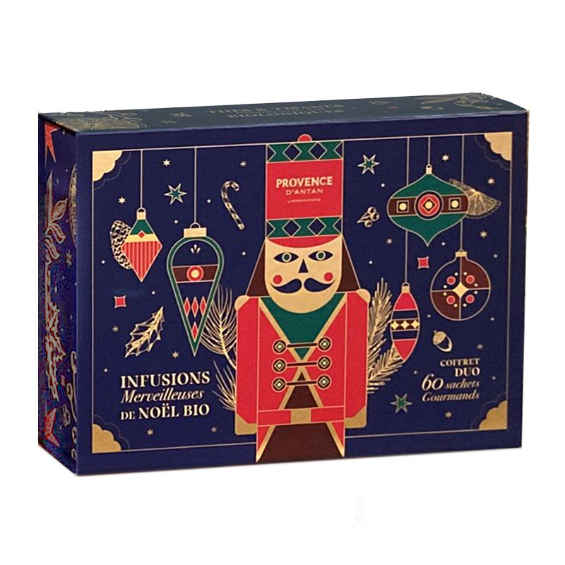 Coffret de tisanes et thés Merveilleux de Noël bio - 60 sachets