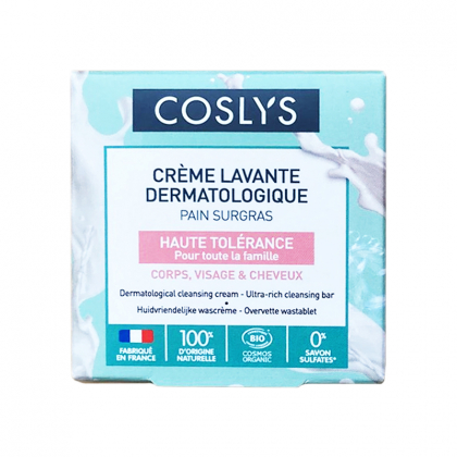 Crème lavante dermatologique solide - Haute tolérance - 85g
